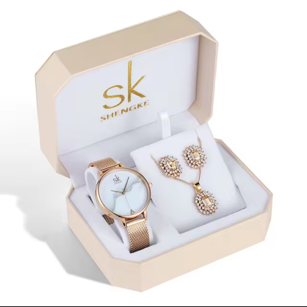 Elegant SHENGKE – Watch Gift set for her