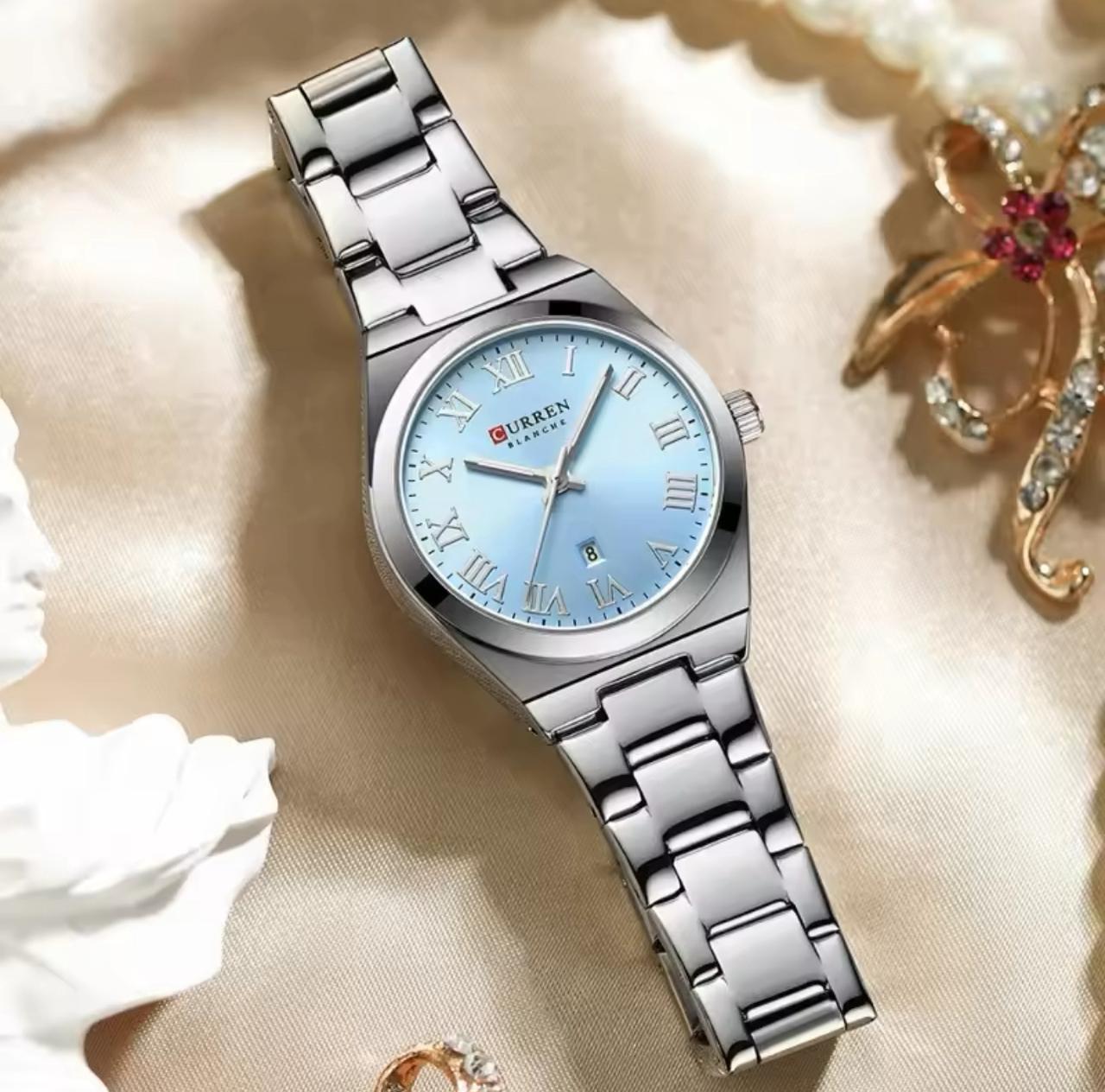 Curren Blanche 9095 Stainless Steel Women's Watch.