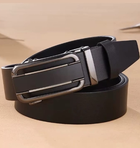 Leathered belt