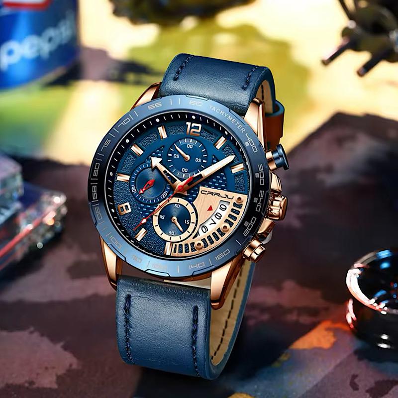 CRRJU 2281L Multi-Function Men's Sport Watch. on MobileUza