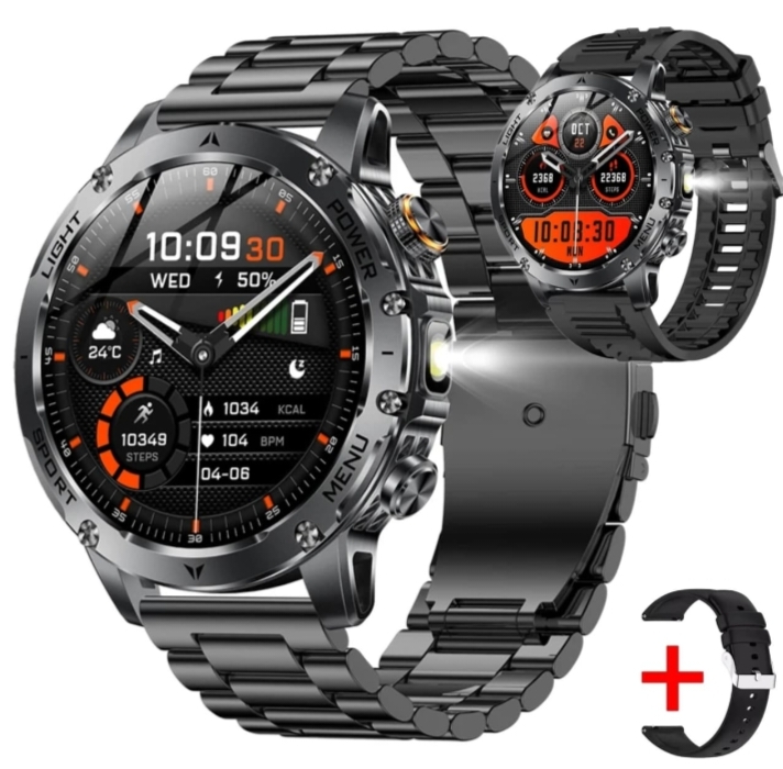 Big faced smart watch. Have a torch too on MobileUza