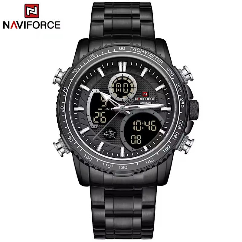 Naviforce NF9182 Dual Display Men's Military Sports Watch.