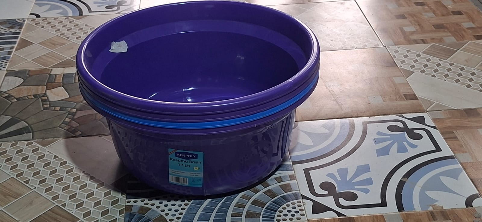 Maxi black-Morich plastic basin