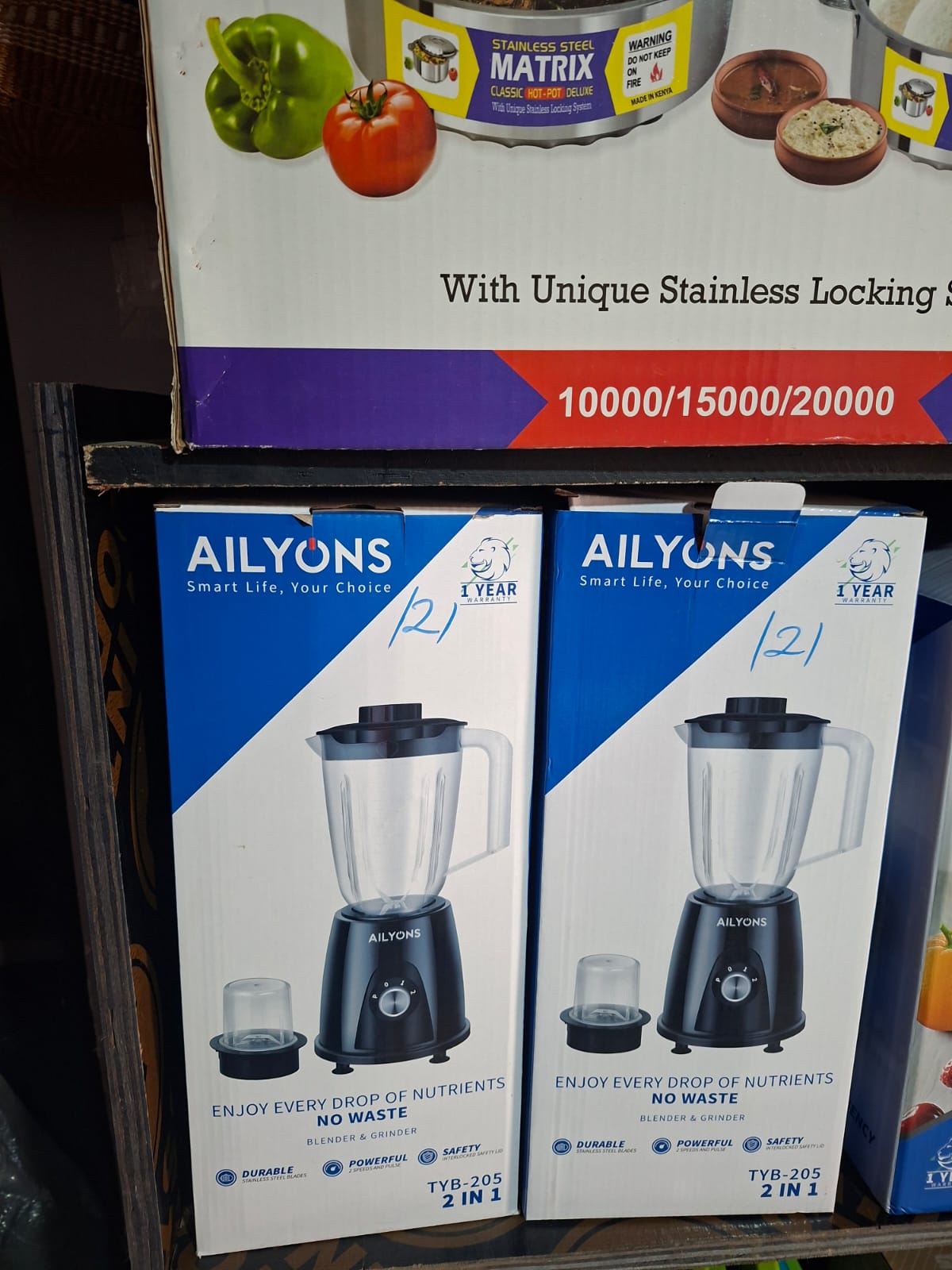 Ailyons Blender at KIVUVANI ENTERPRISES on MobileUza