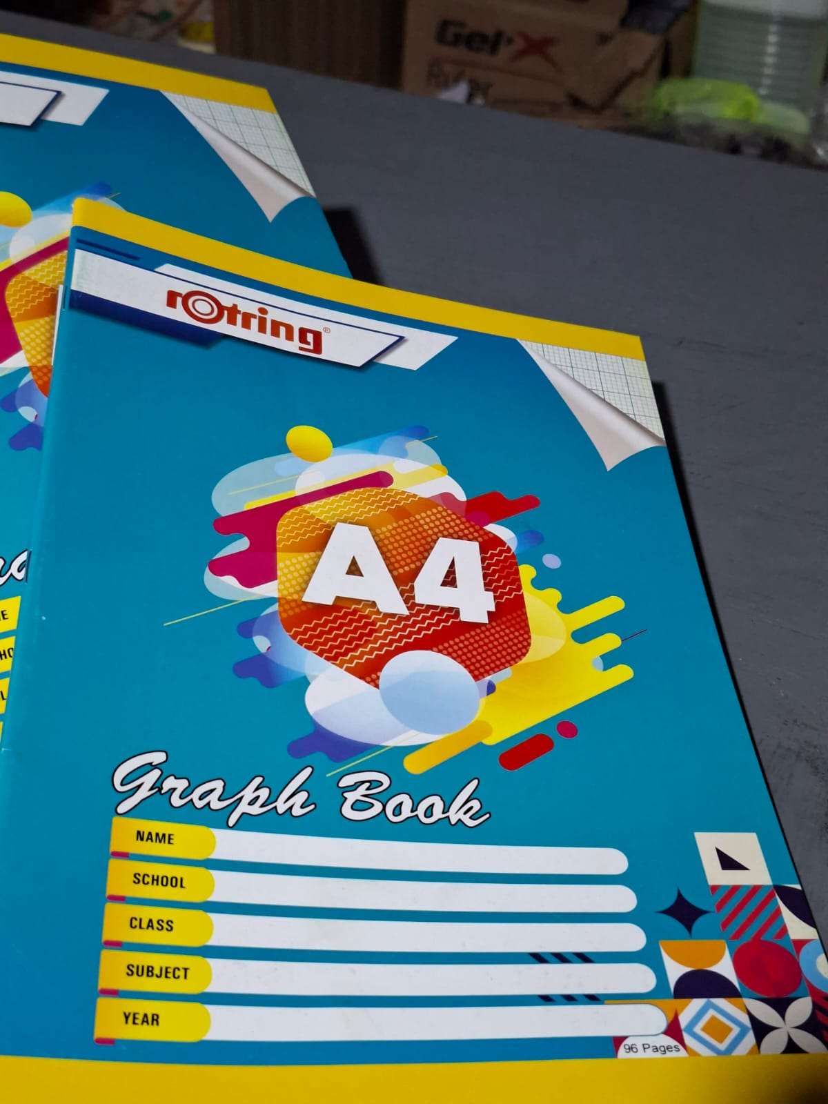 A4 96 pages