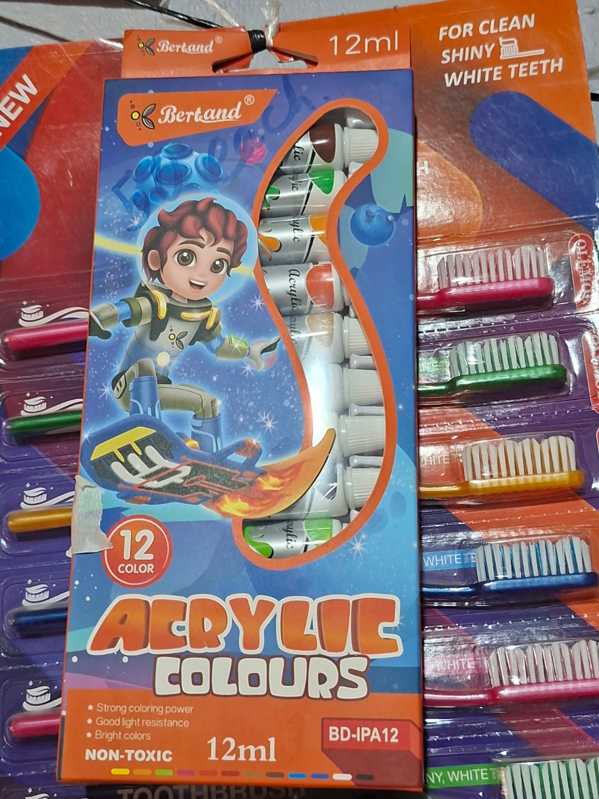 Acrylic colours